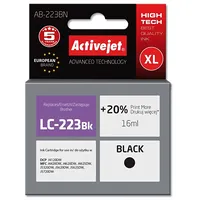 Activejet Ab-223Bn ink Replacement for Brother Lc223Bk Supreme 16 ml black  5901443098591 Expacjabr0072