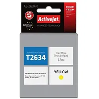 Activejet Ae-2634N Ink cartridge Replacement for Epson 26 T2634 Supreme 12 ml yellow  5901443017554 Expacjaep0243