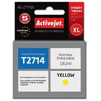 Activejet Ae-27Ynx Ink cartridge Replacement for Epson 27Xl T2714 Supreme 18 ml yellow  5901443106180 Expacjaep0269