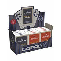 Cards Poker 100 Plastic Pkj. Blue deck, large index in 2 corners  Wkcrtu0Uj000452 5411068400452 00452