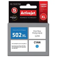 Activejet Ae-502Cnx ink Replacement for Epson 502Xl W24010 Supreme 12 ml cyan  5901443111429 Expacjaep0296