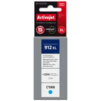 Activejet Ah-912Crx Ink Cartridge Replacement for Hp 912Xl 3Yl81Ae Premium 990 pages cyan  5901443119647 Expacjahp0336