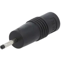 Adapter Plug straight Input 5,5/2,1 Out 2,35/0,7  Dc-Plug-P1J-P3A Dc Plug-P1J-P3A