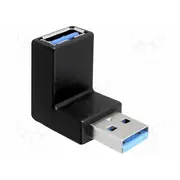 Adapter Usb 3.0 A socket,USB plug 90 up/down  Delock-65339 65339
