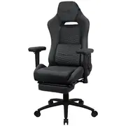 Aerocool Royalslategr Premium Ergonomic Gaming Chair Legrests Aerosuede Technology Grey  Aeroroyal-Slate-Grey 4711099472741 Gamaerfot0051