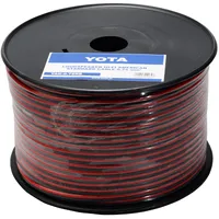 Akustiskais kabelis, varš, 2X0.75Mm2 sarkans/melns, Yota  Yak-0.75Rb 2000093000343