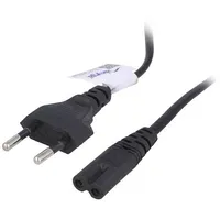 Akyga power cable for notebook Ak-Rd-04A Eight Cca Cee 7 16  Iec C7 0.5 m