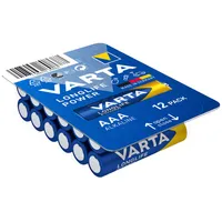 Alkaline batteries Varta R3 Aaa 12Pcs High Energy  Azvarub30124903 4008496808687 Bava 4903 12Pak