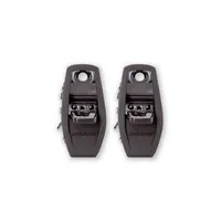 Ankle Buckle Mg 12 Pair Melna  8030819203851