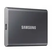 Ārējais Ssd disks Samsung T7 1Tb Titan Gray  Mu-Pc1T0T/Ww 8806090351679