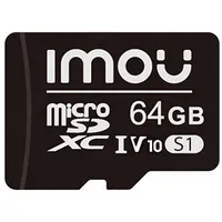 Atmiņas Karte St2-64-S1 microSD Uhs-I, Sdxc 64 Gb Imou  Psd19560