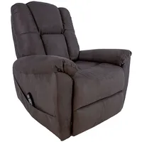 Atpūtas krēsls Superb, ar elektrisko pacelšanas mehānismu  masāža, pelēks 14031 4741243140318