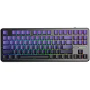 Aula Gasket F87 Pro Keyboard Black Purple Graywoodv4 Rgb  Auf87P-Pbg-Gw4-E 6948391245553 Peraulkla0009