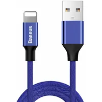 Baseus cable Yiven Usb - Lightning 1,8 m 2A navy blue  Calyw-A13 6953156249073