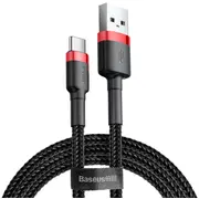 Baseus Cafule Catklf-B91 Usb-C datu un uzlādes vads 3A  Pd Qc 3.0 100 cm melns