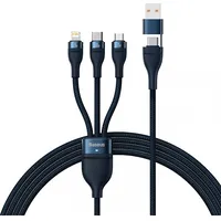 Baseus Flash Series Ii Usb Type C  A cable - Lightning micro 100 W 1.2 m blue Cass030103 6932172608750