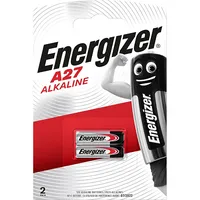 Bat27.E2 27A baterijas 12V Energizer Alkaline Mn27 iepakojumā 2 gb.  7638900393330