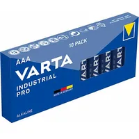 Bataaa.alk.vi10 Lr03/Aaa baterijas Varta Industrial Alkaline Mn2400/4003 iepakojumā 10 gb.  3100000593889
