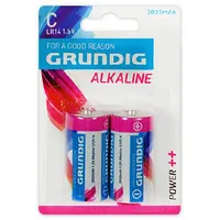 Baterija Grundig Alkaline C 2Gb  8711252516707 2516707