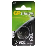 Battery lithium 3V Cr2032,Coin 220Mah non-rechargeable 1Pcs.  Bat-Cr2032/Gp-Bl1 Gp Cr2032