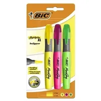 Bic Highlighter Xl 2-5 mm, Set 3 colours 247215  891405/Eol 308612324721