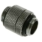 Bitspower Adapter gerade G1/4 Zoll Ag auf - drehbar, silber glänzend  Bp-Rg 4711946742171 Waad-090