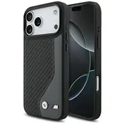 Bmw M Carbon Logo Magsafe Case Aizsargapvalks priekš Apple iPhone 17 Pro Max  Bmhmp17X25Pccscak 3666339482473