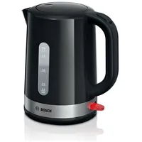Bosch Twk6A513 electric kettle 1.7 L 2200 W Black, Stainless steel  4242005365791 Agdboscze0049