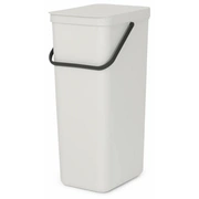Brabantia atkritumu tvertne Sort  Go, 40 l, Light Grey 214424 8710755214424