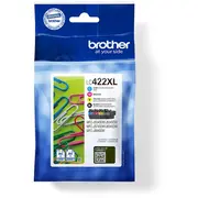 Brother Lc422Xl Multipack, Cmyk, Cmy - 1500P, K 3000P  Lc422Xlval 4977766816892