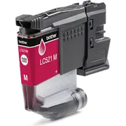 Brother Magenta ink cartridge yield  Lc521M 4977766839235