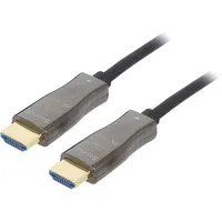 Cable Hdcp 1.4,Hdcp 2.2,Hdmi 2.0,Optical 20M black  Ak-330125-200-S