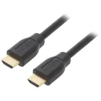 Cable Hdcp,Hdmi 2.0 Hdmi plug,both sides 1M black  Ch0100