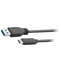 Cable Usb 3.0 A plug,USB C plug 0.5M black  Tcab-253 67999