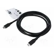 Cable Thunderbolt 3,Thunderbolt 4,Usb 4.0 1.8M black Pvc  Goobay-74185 74185