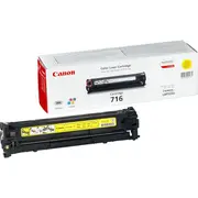 Canon Crg 716 1977B002 Toner Cartridge, Yellow  496099961086