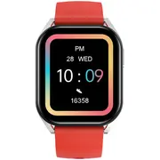 Canyon smart watch Chatter Sw-58 Bt-Call Silver Red  Cns-Sw58Rr 5291485015657