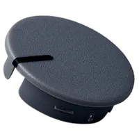 Cap Abs grey push-in Pointer black round A2523,A2623  A4123108