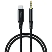 Choetech Aux006 Usb-C  mini jack 3.5Mm cable 1 m - black 6932112103093