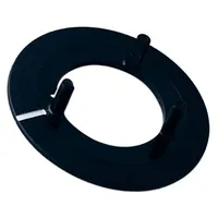 Collar with pointer Abs black push-in Pointer white 31Mm  A7323010