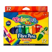 Colorrino Kids Jumbo Round tip markers 12 colours  42651Ptr 590762014265