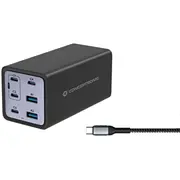 Conceptronic Ozul06Be Pda/Mobīlo telefonu lādētājs Universāls Melns Ac Ātrā uzlāde IekScaronTelpas  4015867236543