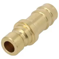 Connector connector pipe max.10bar Enclos.mat brass Seal Fpm  K06D-Wo9 K06D Wo9