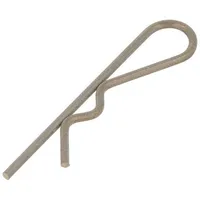 Cotter pin stainless steel Ø 1.5Mm L 45Mm Shaft dia 712Mm  Gn1024-Ni-1.5-E Gn 1024-Ni-1,5-E