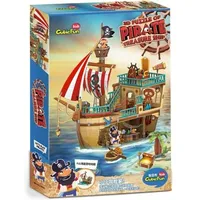 Cubicfun 3D puzle - Pirātu dārgumu kuģis  P832H 6944588208325