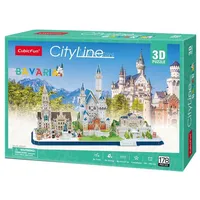 Cubicfun 3D Puzle City line - Bavārija  Mc267H 6944588202675