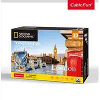 Cubicfun 3D Puzle National Geographic - Tower Bridge  Ds0978H 6944588209780