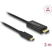 Delock Cable Usb Type-CTrade male Gt Hdmi Dp Alt Mode 4K 60 Hz 3 m black  85292 4043619852925
