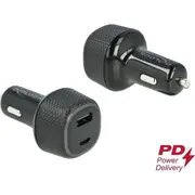 Delock Car charger Usb Type-CTrade Pd 3.0 and Type-A with 63 W  64108 4043619641086