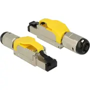 Delock Rj45 Plug field assembly Cat.6A metal  86287 4043619862870